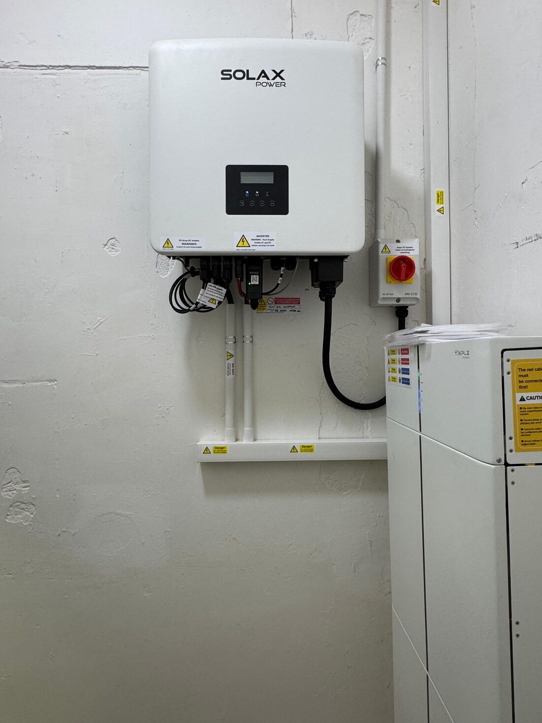 Triple Power battery storage